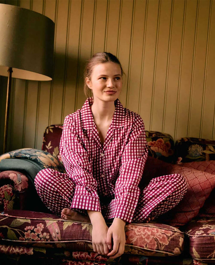 Sissel Edelbo - Nuit Pyjamas Set SE 2034 - Berry Hedge Nattøj 