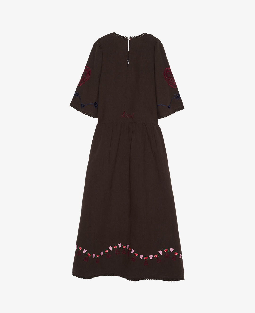 Sissel Edelbo - Sky Dress Se 2041 - Brown Kjoler 