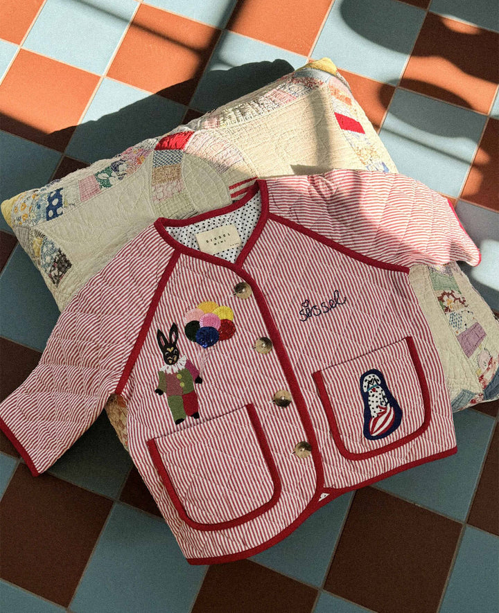 Sissel Edelbo - Vega MINI Jacket SE 1884 - Candy Stripes Jakker 