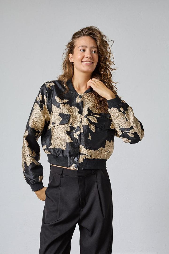 Sisters Point - Garwin-Ja22 19297 - 802 - Black/Gold Jakker 