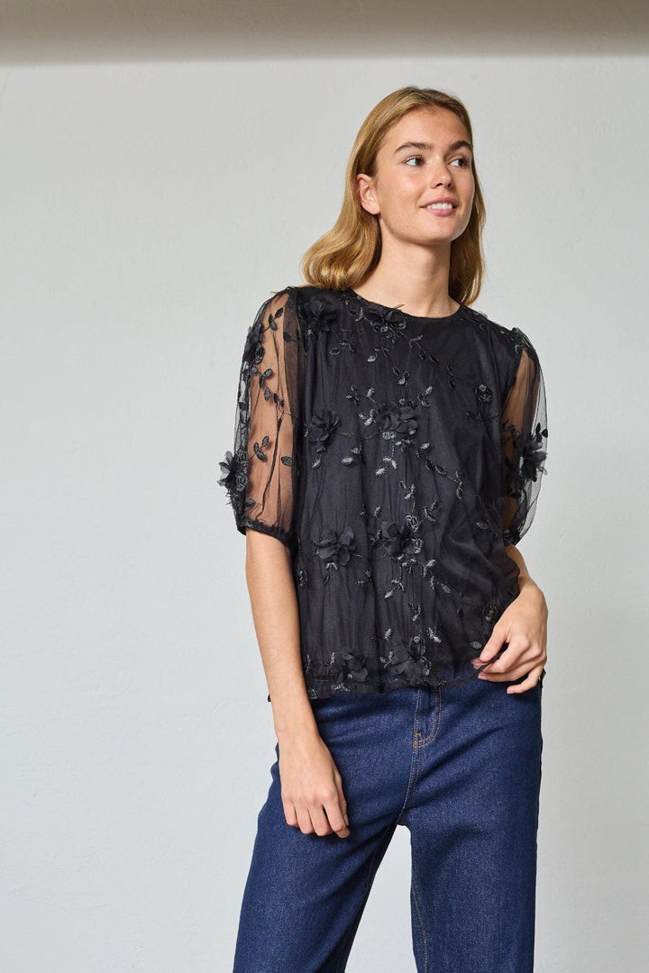 Sisters Point - Gemba-Ss 19562 - 000 - Black Bluser 