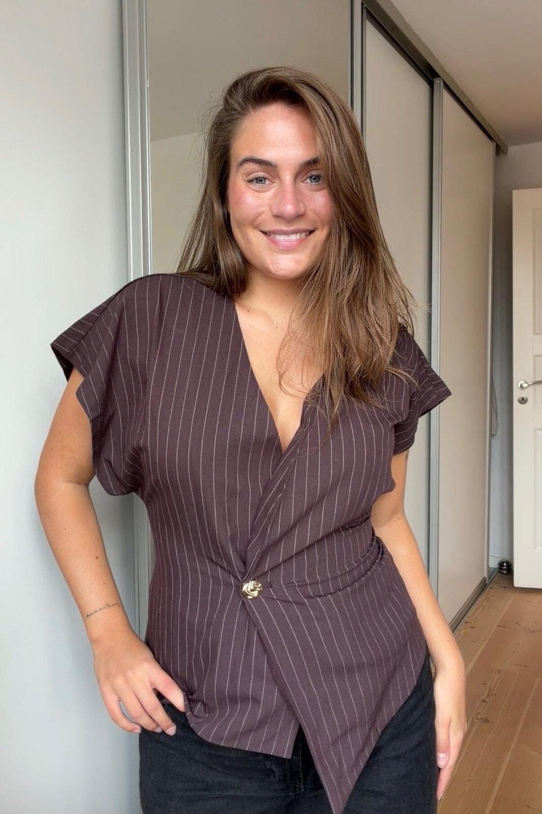 Sisters Point - Gevela-Ve6 19498 - 222 - D. Chocolate Veste 