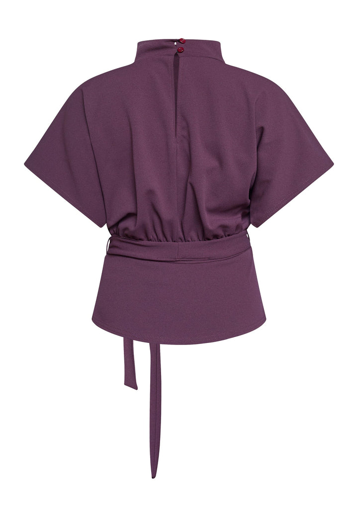 Sisters Point - Girl-Top6 18806 - 587 - Deep Bordeaux Toppe 