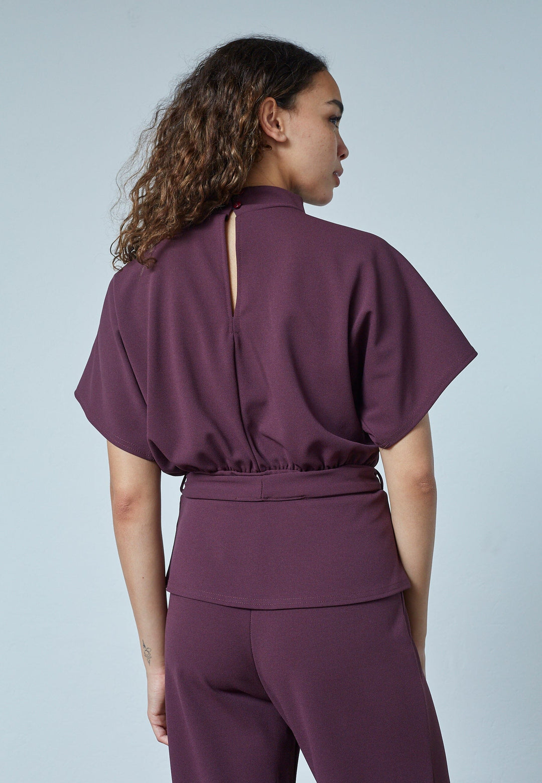Sisters Point - Girl-Top6 18806 - 587 - Deep Bordeaux Toppe 