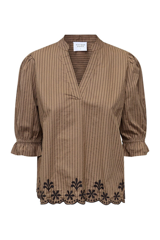 Sisters Point - Inusa-Ss2 19647 - 833 - Brown Stripes