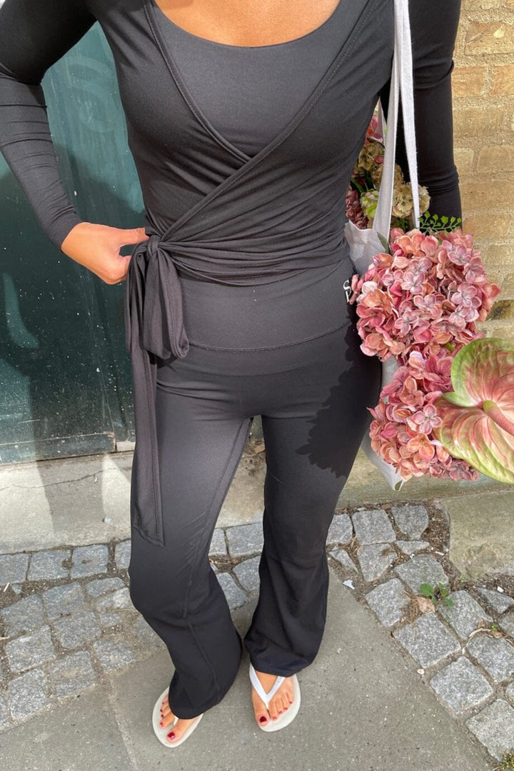 Sisters Point - Lay-Pa 19285 - 000 - Black Bukser 