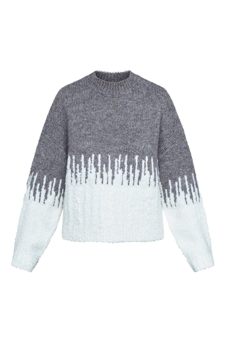 Sisters Point - Lipsa-Pu 18939 - 216 - Brown/Cream Strikbluser 