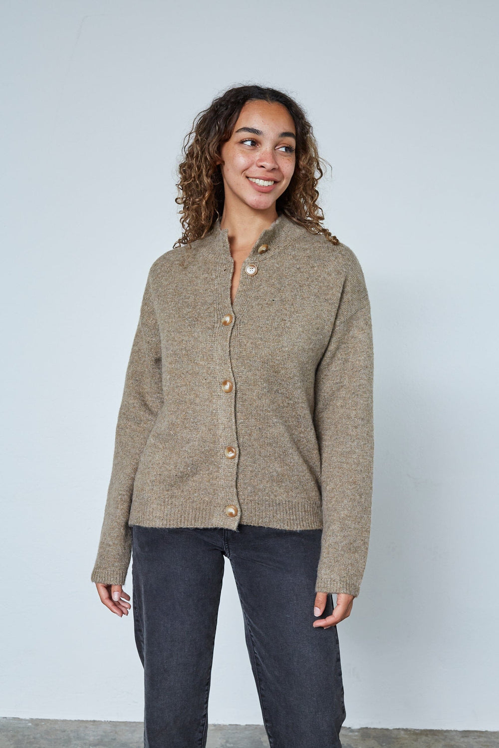 Sisters Point - Luca-Ca 19075 - 205 - D. Sand Mel. Cardigans 