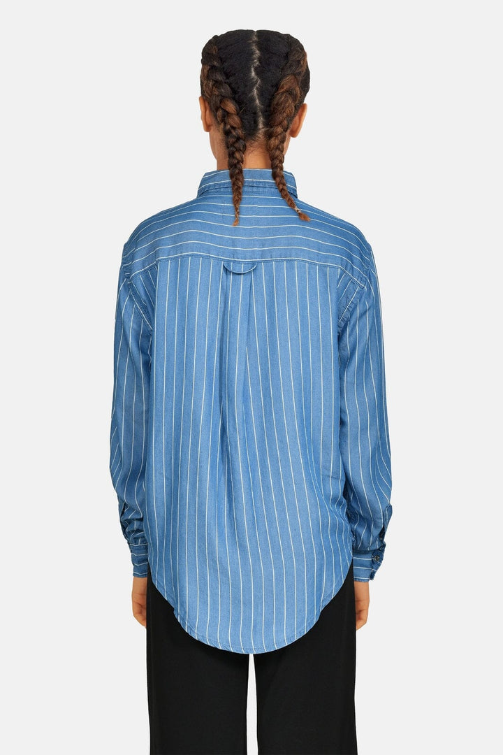 Sisters Point - Osia-Sh1 - 832 Blue/White Skjorter 