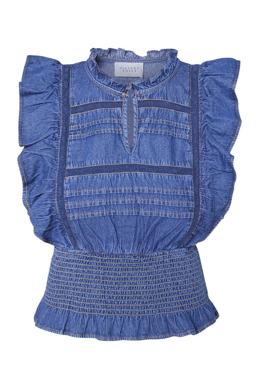 Sisters Point - Ulsa-Top 18938 - 925 - M. Denim Blue