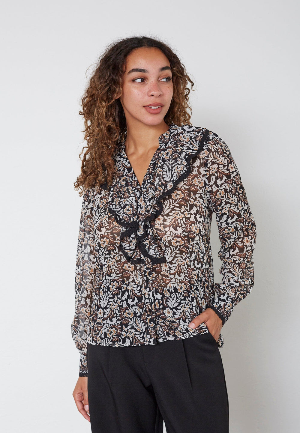 Sisters Point - Unina-Sh 19112 - 800 - Paisley Skjorter 