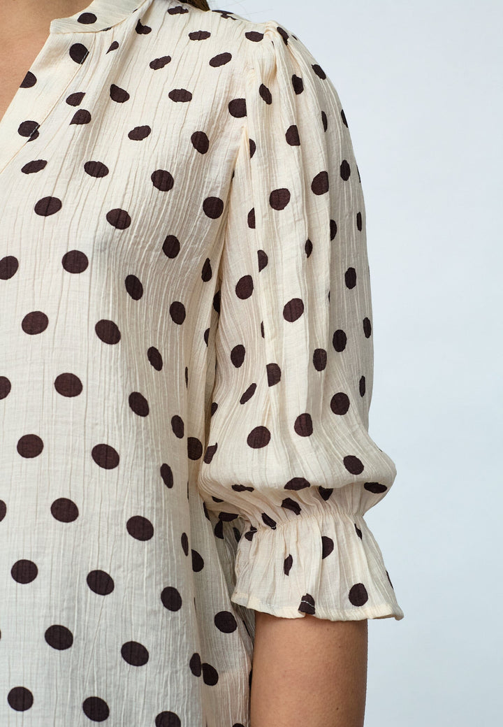 Sisters Point - Venny-Ss9 19851 - 802 - Cream/Brown Dot Toppe 