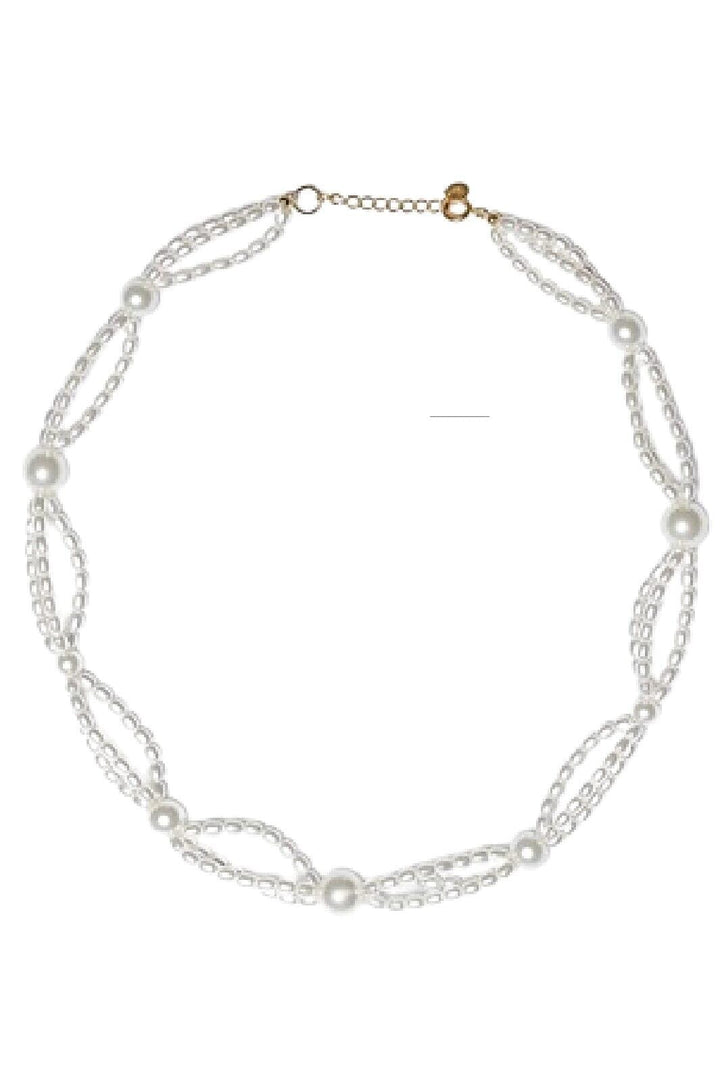 Forudbestilling - Sorelle Jewellery - Ripple Necklace - Forgyldt Halskæder 