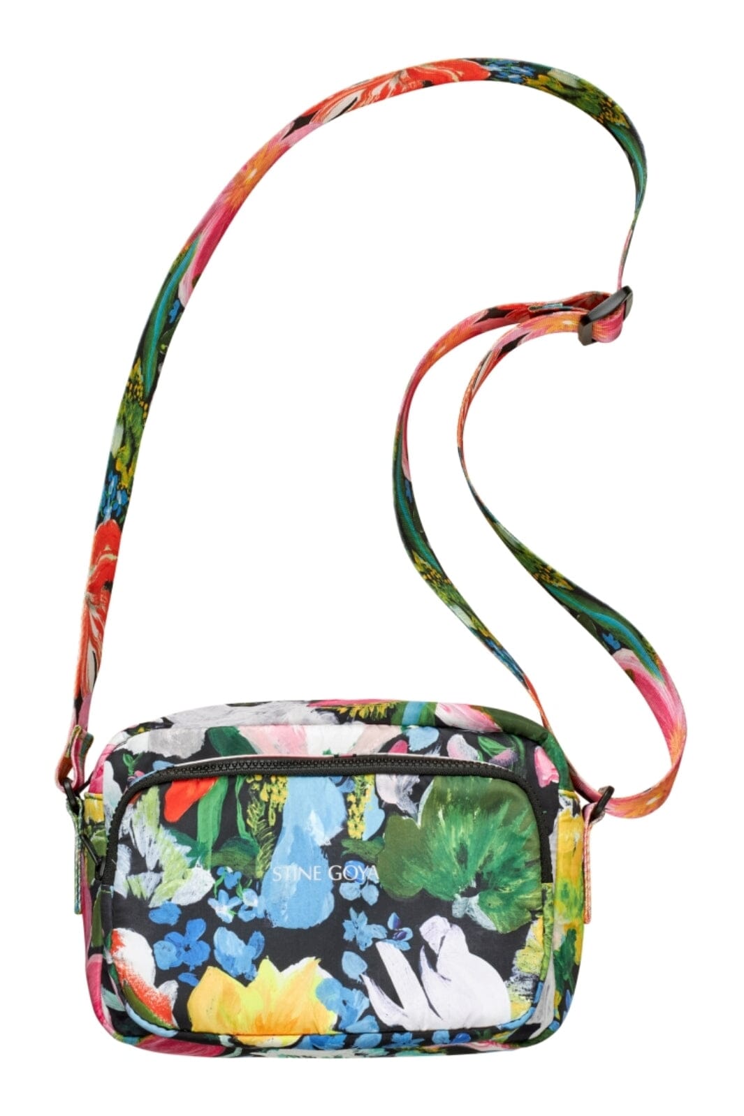 Stine Goya - 2286 Nylon Crossbody, Crossbody Bagsg-aw25-b001-2286 - Flowers Under The Sun