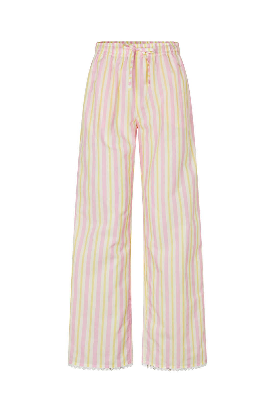 Stine Goya - 2476 Pyjamas, Striped Pyjamassg-ps26-ot004-2476 - Lemon & Rose Stripes Nattøj 
