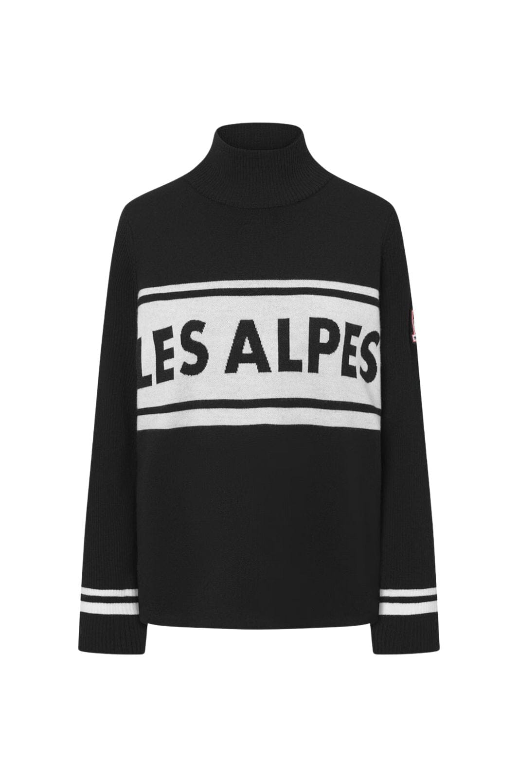Twist & Tango - Les Alpes Knitted Sweater 865499 - Black Strikbluser 