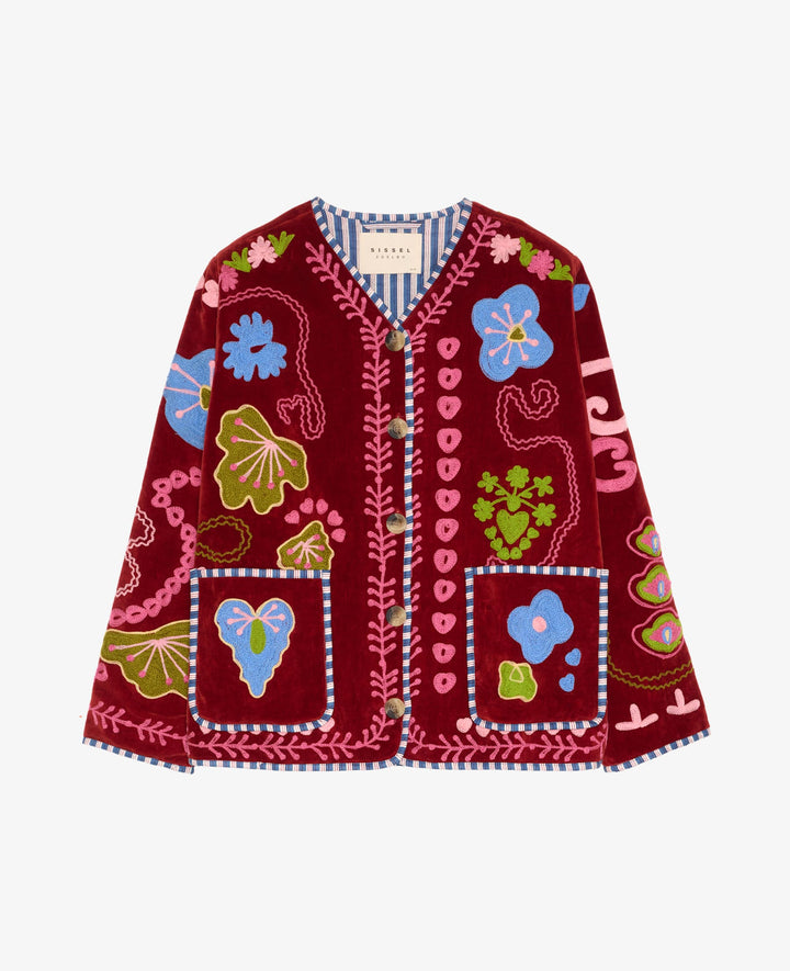 Sissel Edelbo - Maggie Jacket Se 2025 - Velvet Burgundy