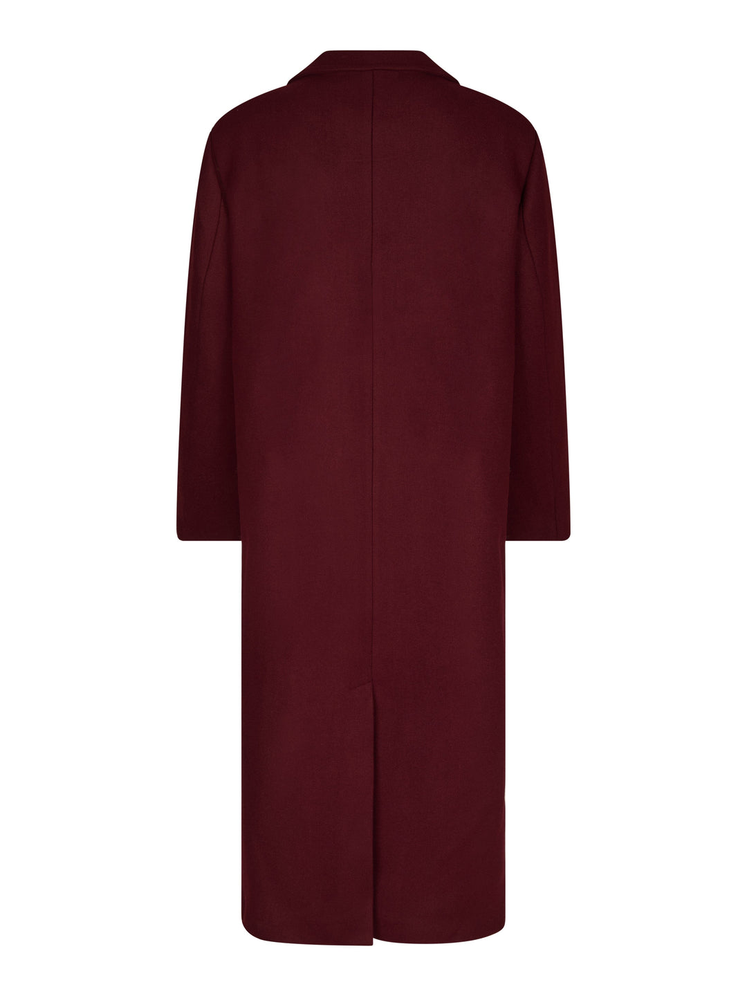 Valentin Studio - Boyfriend Wool Coat 160854 - 174 - Burgundy Jakker 