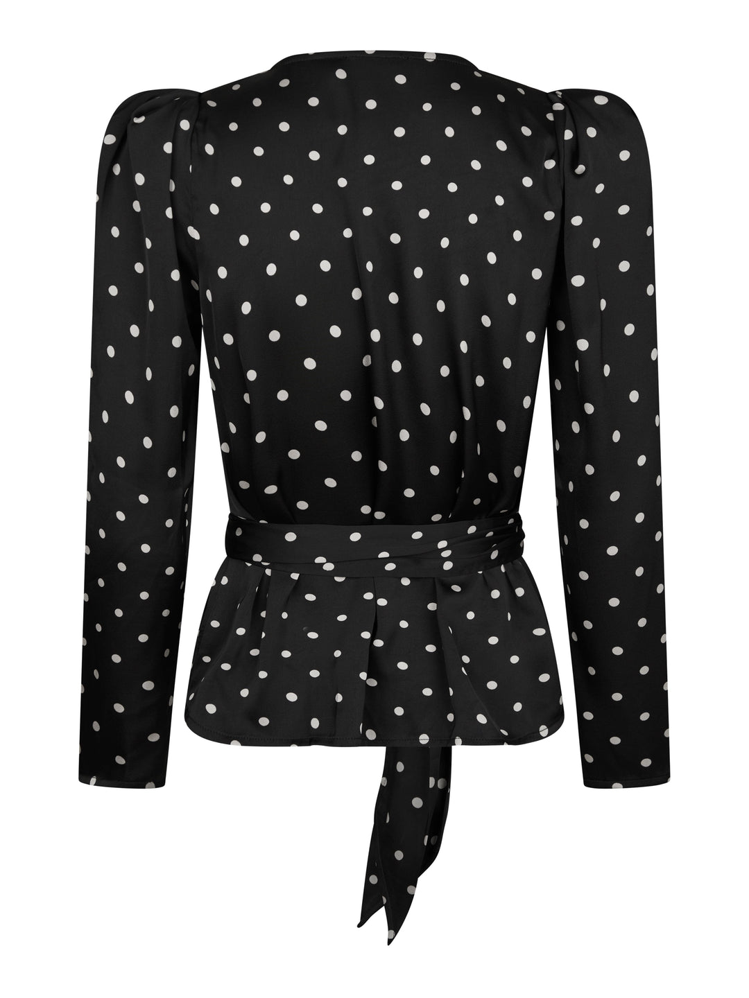 Valentin Studio - Josie Dot Blouse 167301 - 100 - Black Bluser 