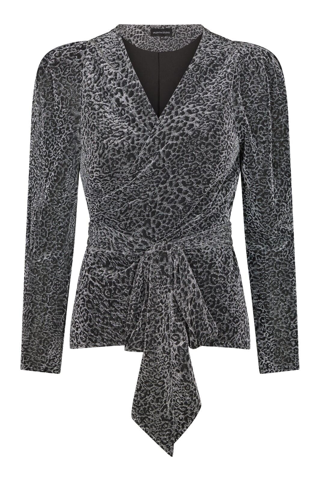 Valentin Studio - Josie Leo Blouse 157956 - 220 - Silver Bluser 