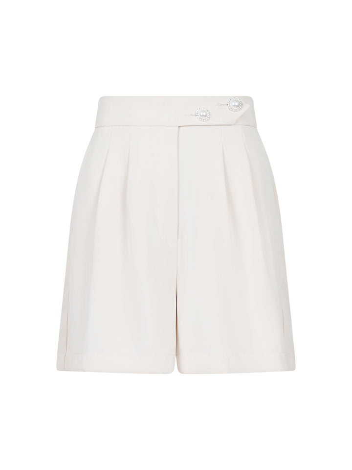 Valentin Studio - Josie Shorts - Ivory Shorts 