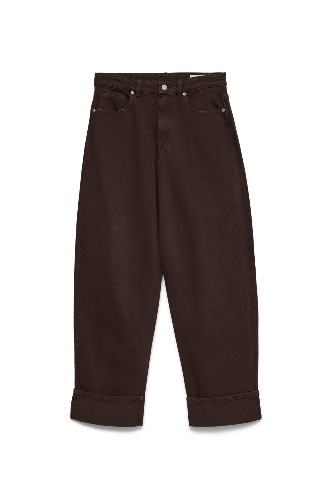 Vero Moda - Vmfonda Mr Barrel Clr Jeans - 5092078 Chocolate Torte