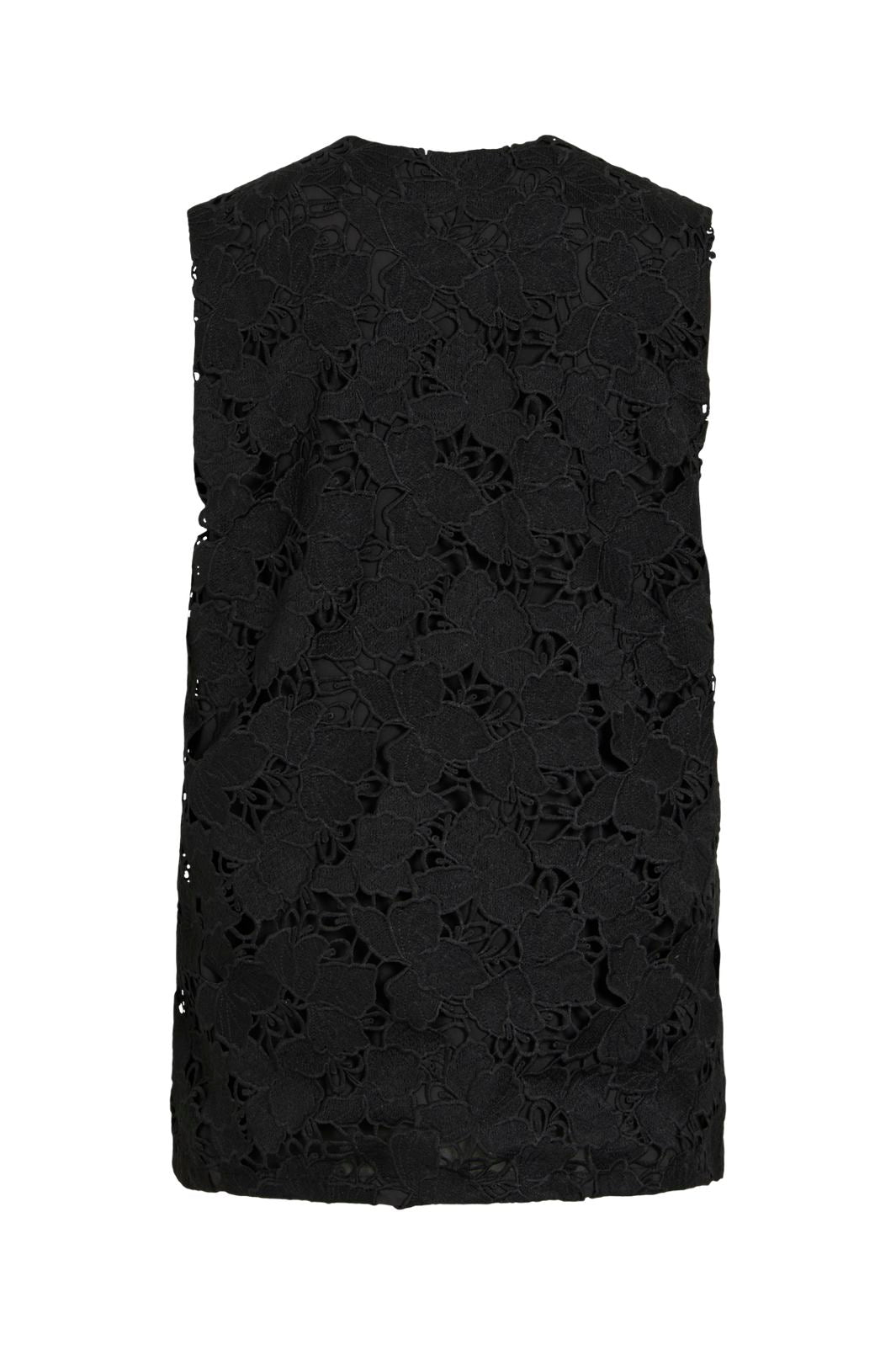 Vila - Vihylde Lace Vest - 5124610 Black