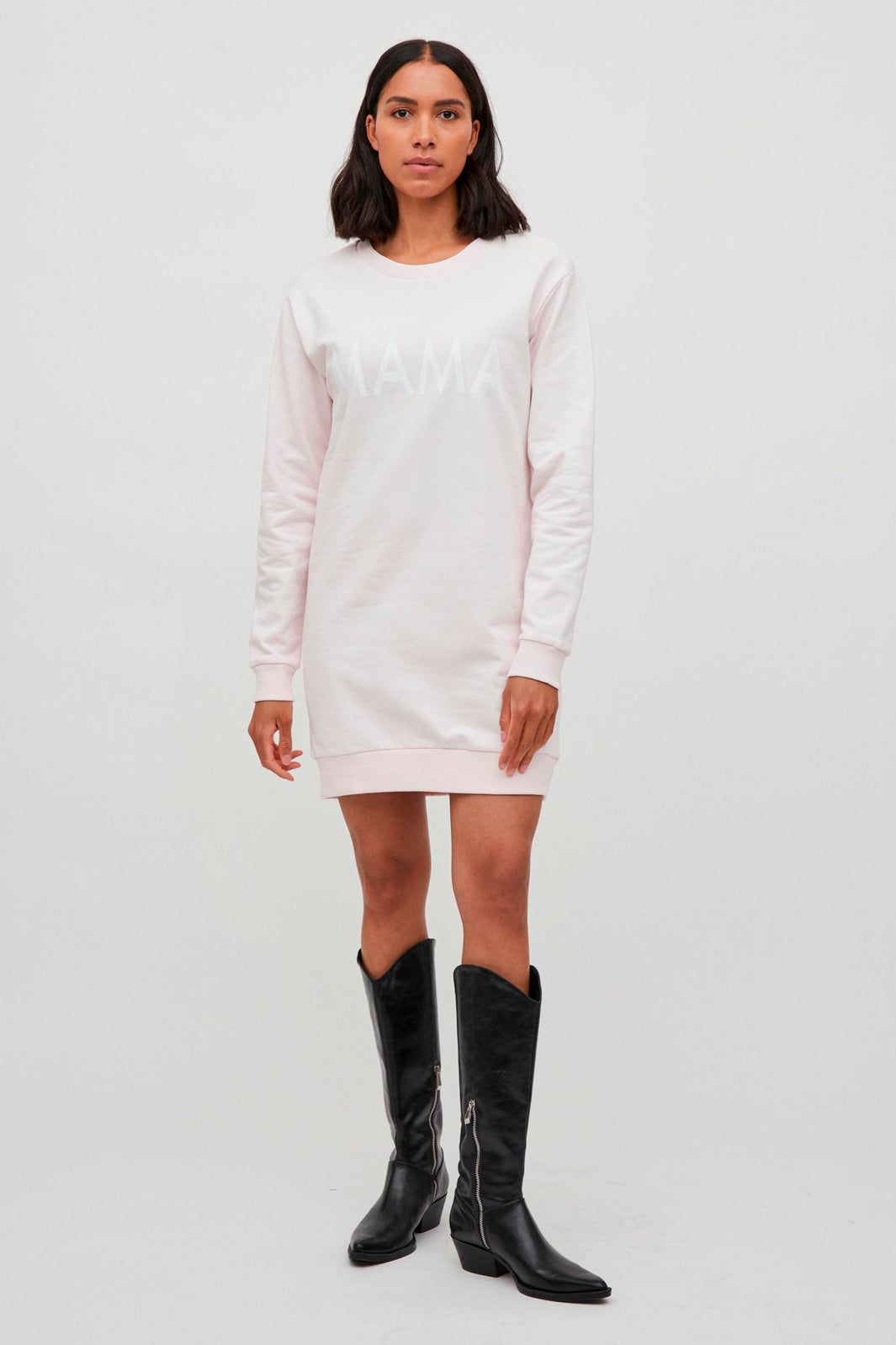 VILA - Vimitta L/S Sweat - Rosewater Sweatshirts 
