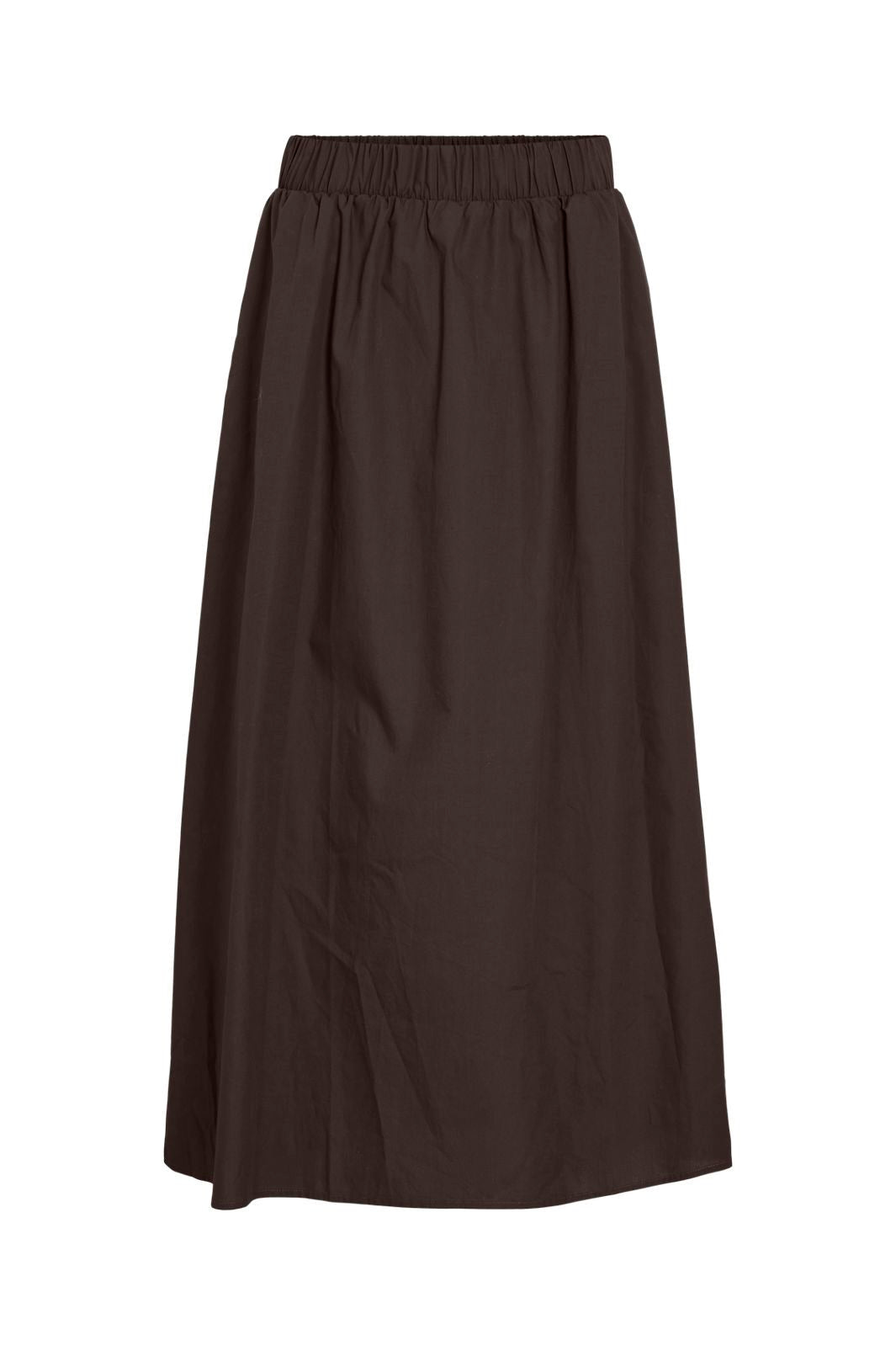 Vila - Visophie Ankle Skirt - 5094235 Coffee Bean