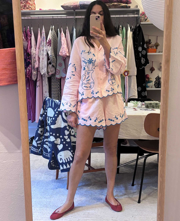 Przedsprzedaż - Sissel Edelbo - Belma Shirt SE 1569 - Rose Shadow