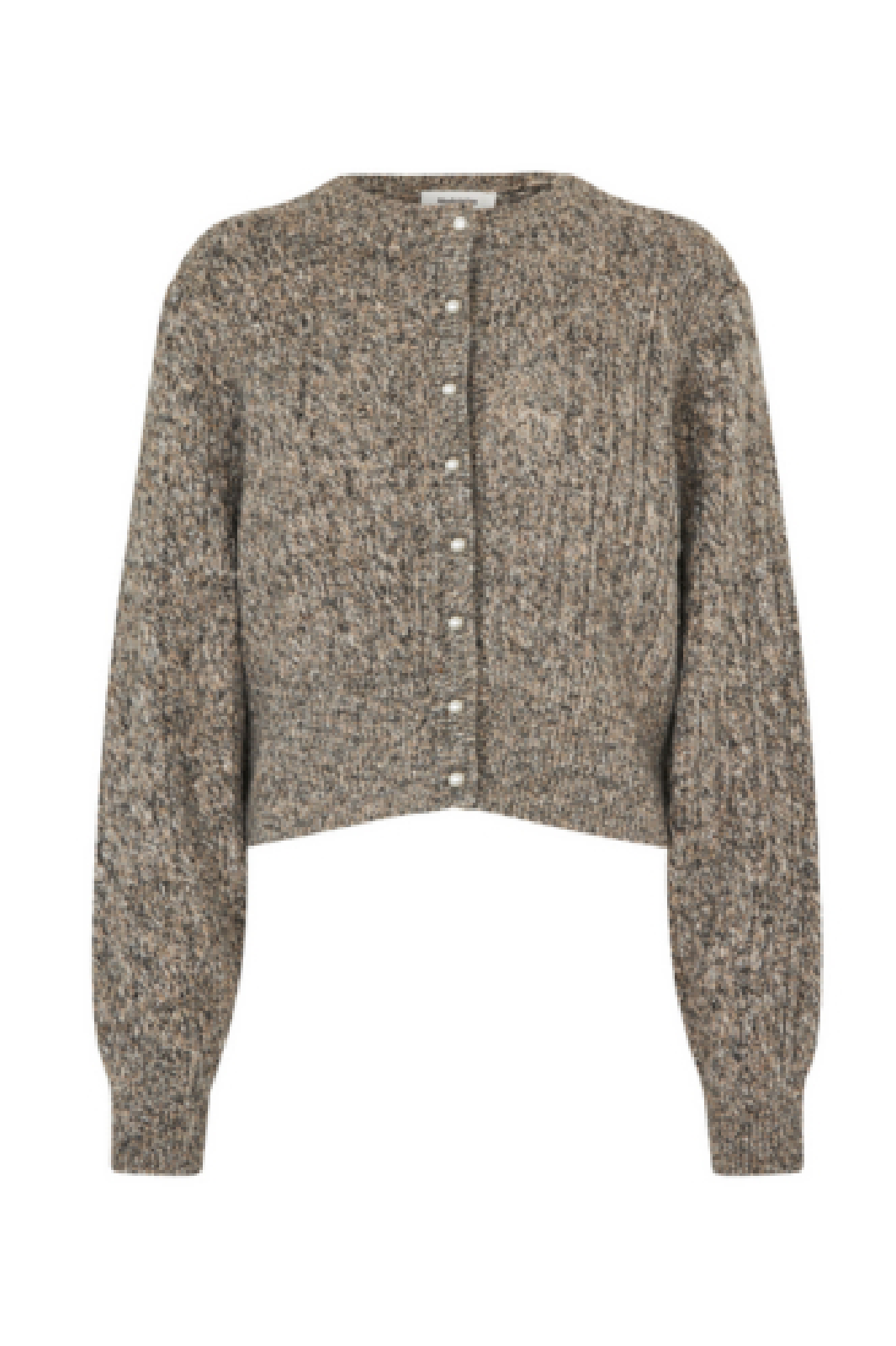 Modström - Pammiemd Cardigan 58633 - 12040 - Brown Speckle Melange