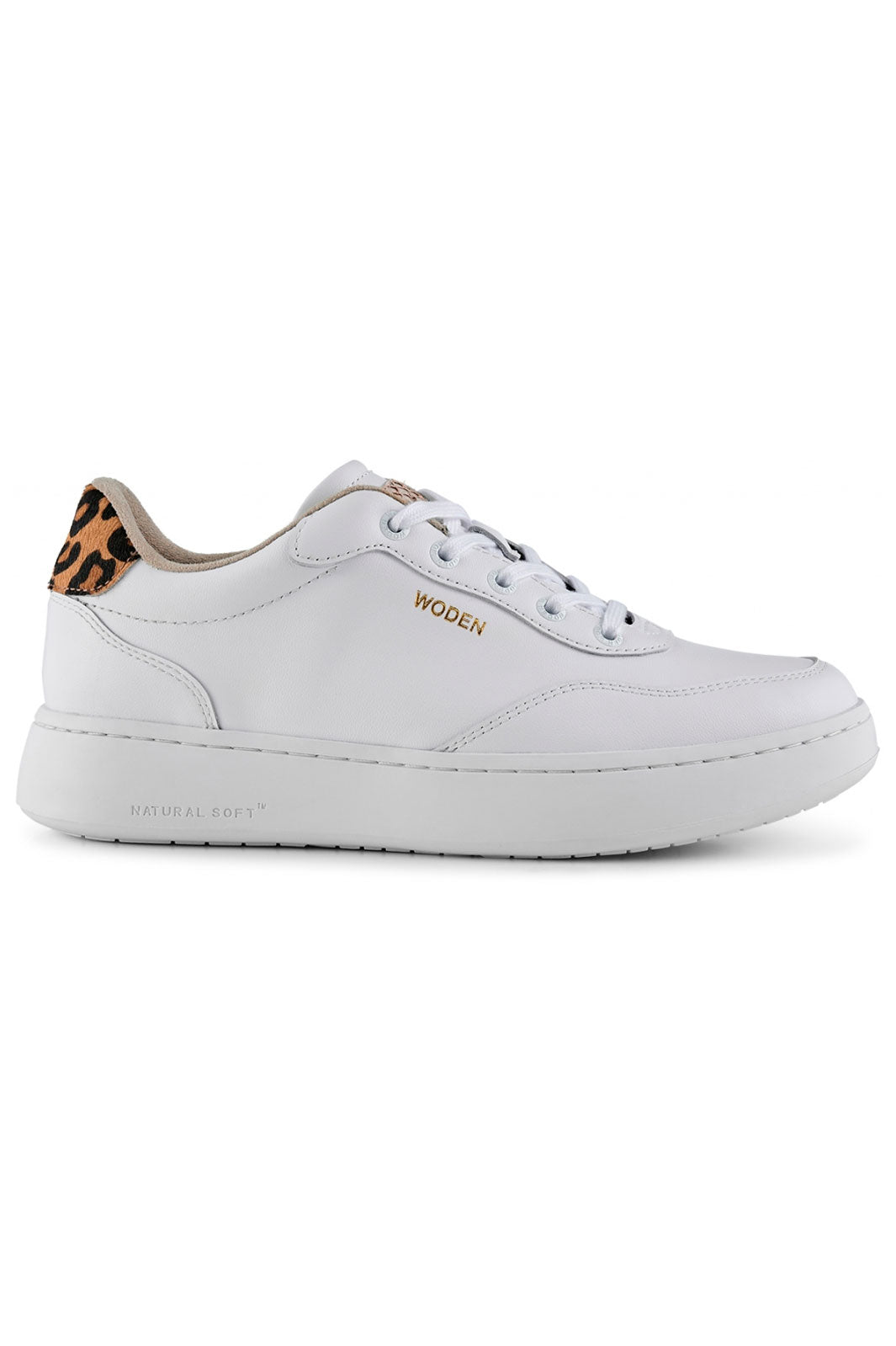 Woden - Evelyn Leather - 300 Bright White Sneakers 