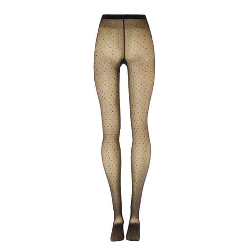 Wolford - Wdmulticolored Dot Tights17656 - 8163 Black/red Multicolor Strømpebukser 