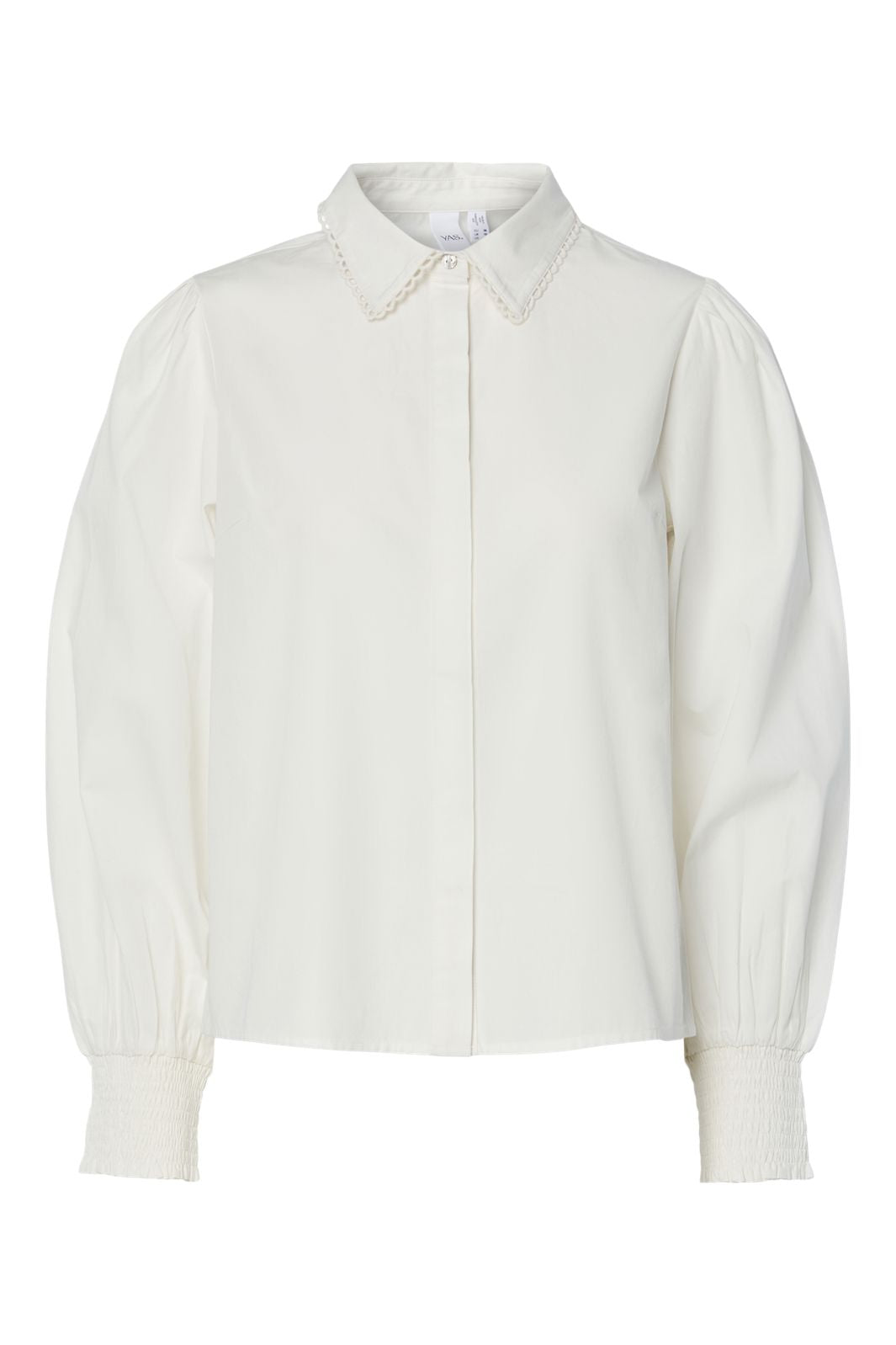 Y.A.S - Yasalmanna Ls Shirt - 4913984 Star White