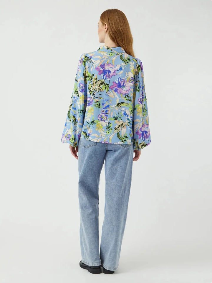 YAS - Yasasina Ls Shirt - 4658667 Clear Sky Alicca Skjorter 