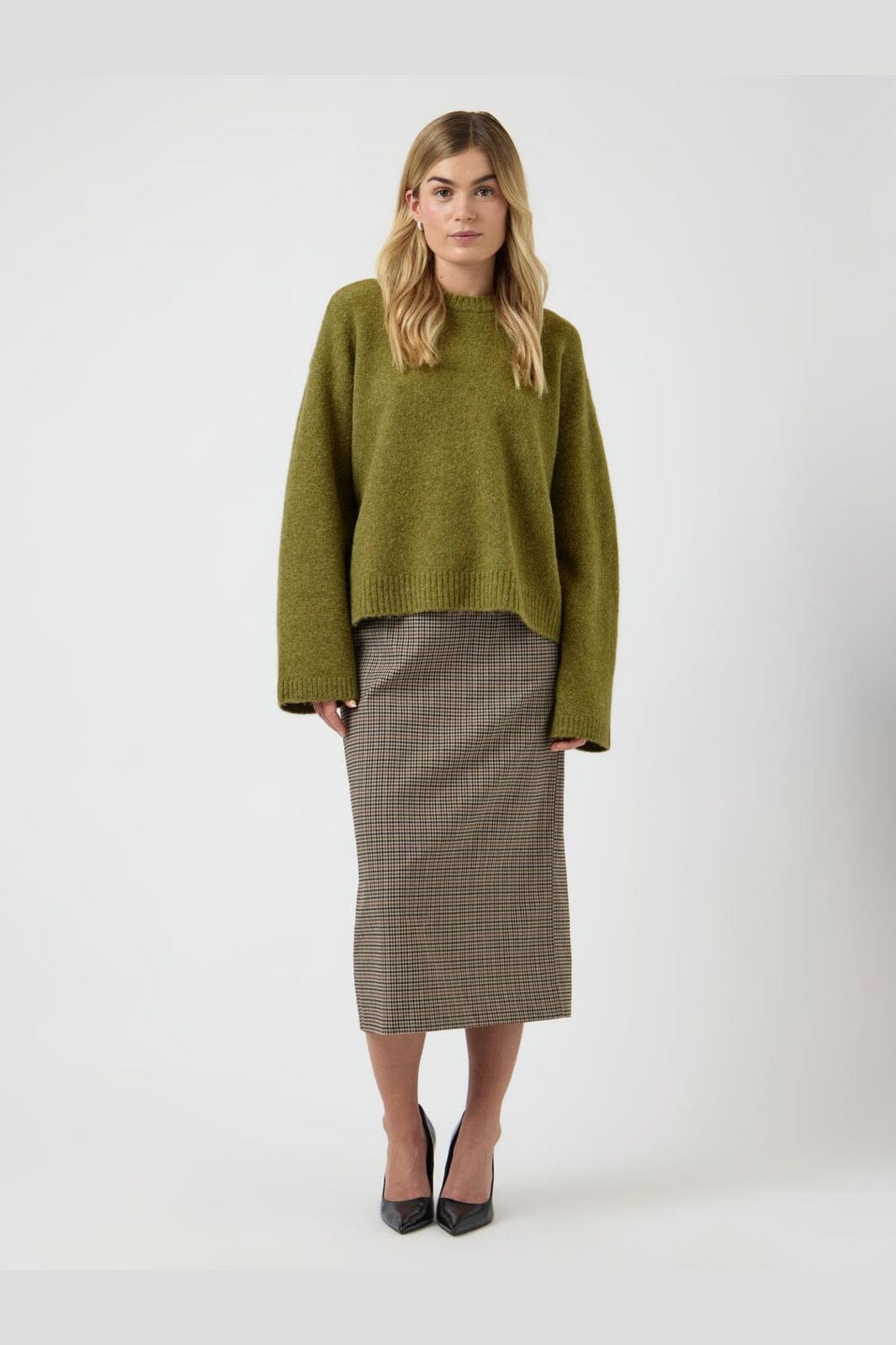 YAS - Yascardi Ls Knit Pullover - 5101614 Cardamom Seed