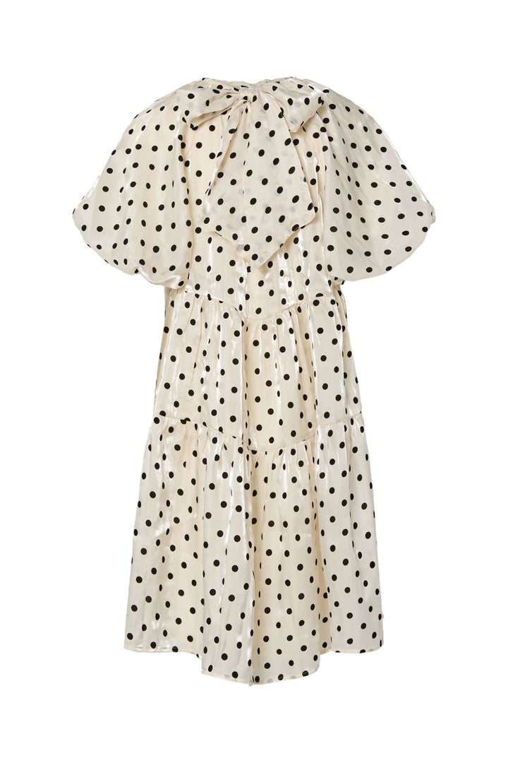 Y.A.S - Yasdottish Ss Dress Pb - 4800765 Sandshell Dottish Aop