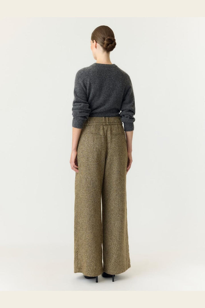 YAS - Yasgima Wide Pant - 5120172 Sepia Melange
