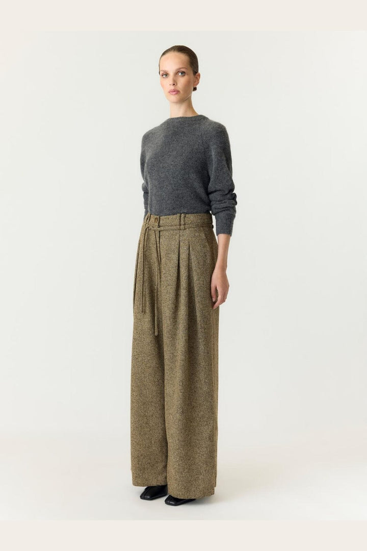YAS - Yasgima Wide Pant - 5120172 Sepia Melange
