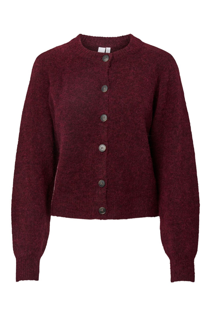 YAS - Yasjohi Ls Wool Blend Cardigan - 4972529 Port Royale