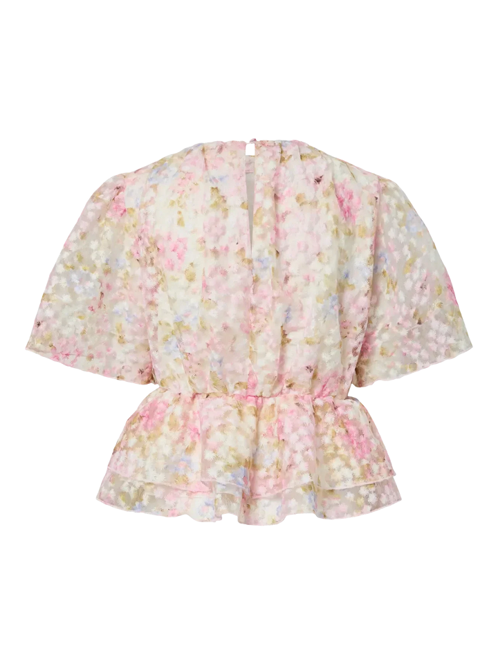 Y.A.S - Yasleanna Ss Top New - 4980256 Pristine Leanna Aop Toppe 