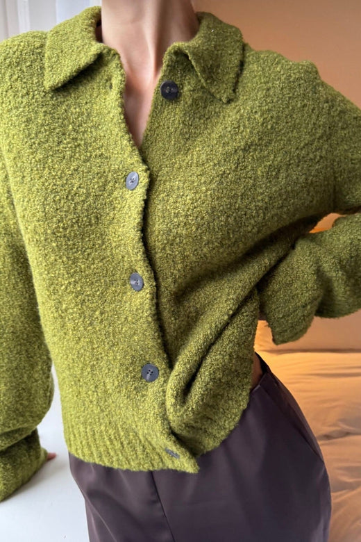 YAS - Yasmaddie Ls Knit Cardigan - 5097003 Cardamom Seed Cardigans 