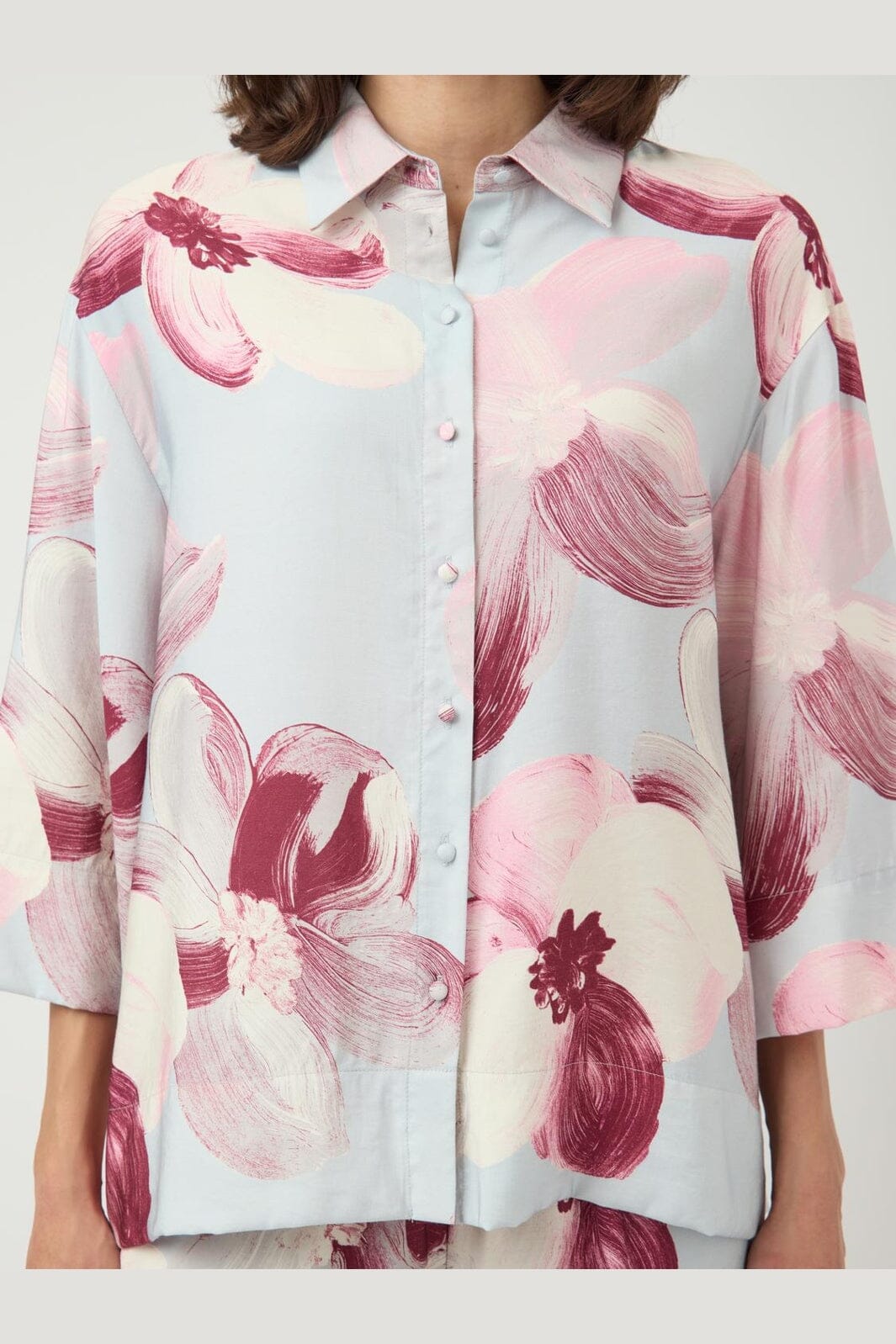 YAS - Yasmarga 3/4 Shirt - 5032455 Skyway Marga Aop