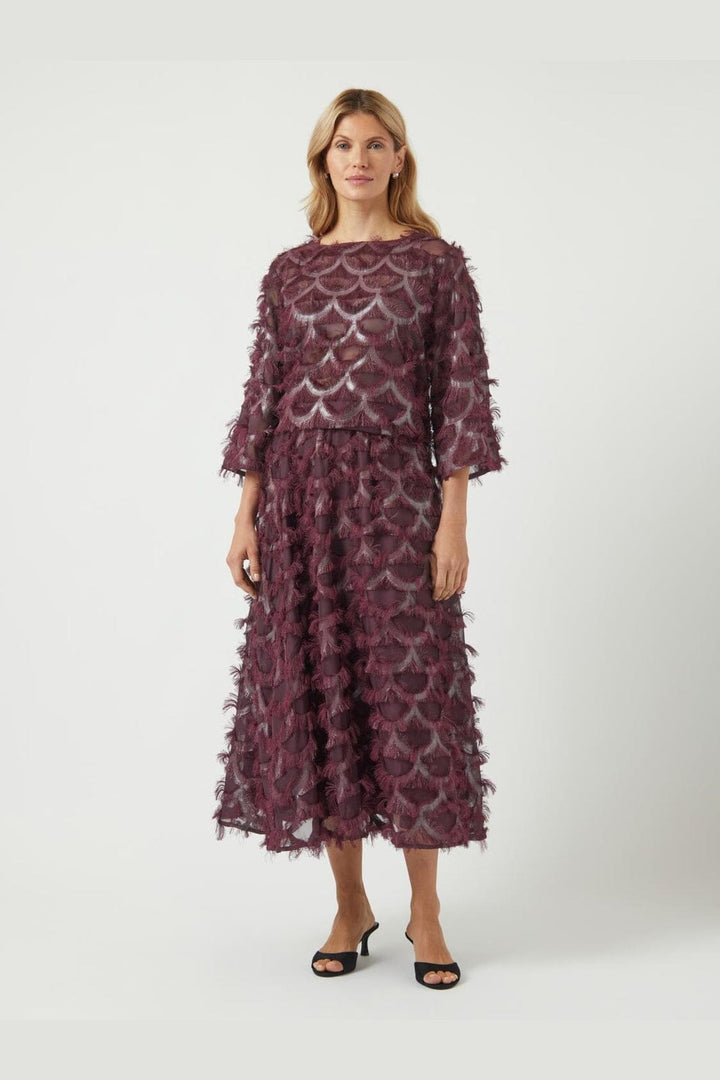 YAS - Yaspazilla Skirt - 4875443 Port Royale W Metallic