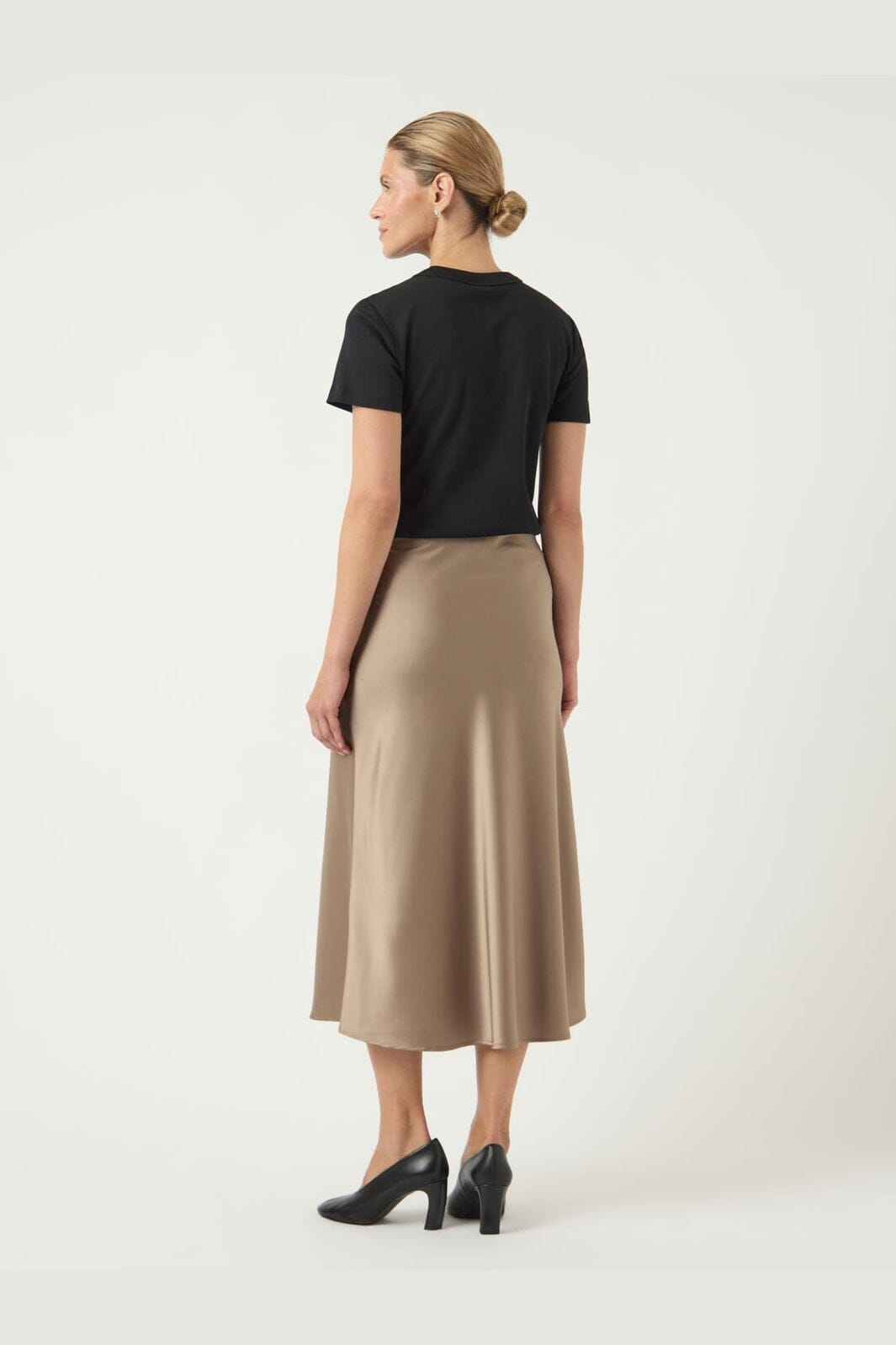 YAS - Yaspella Midi Skirt - 4423640 Fungi