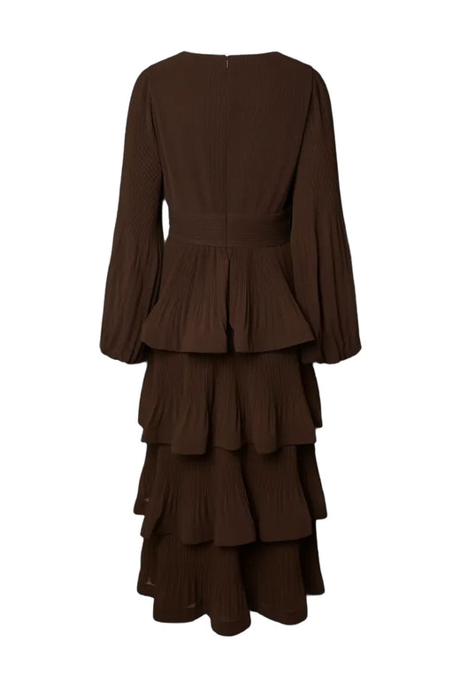 YAS - Yasplira Ls Long Dress - 5167080 Coffee Bean