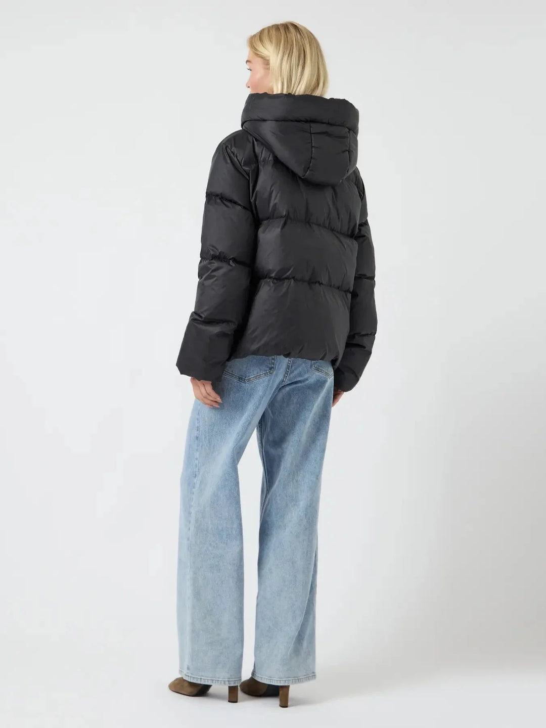 Y.A.S - Yaspoppel Down Blend Jacket - 4872556 Black Jakker 
