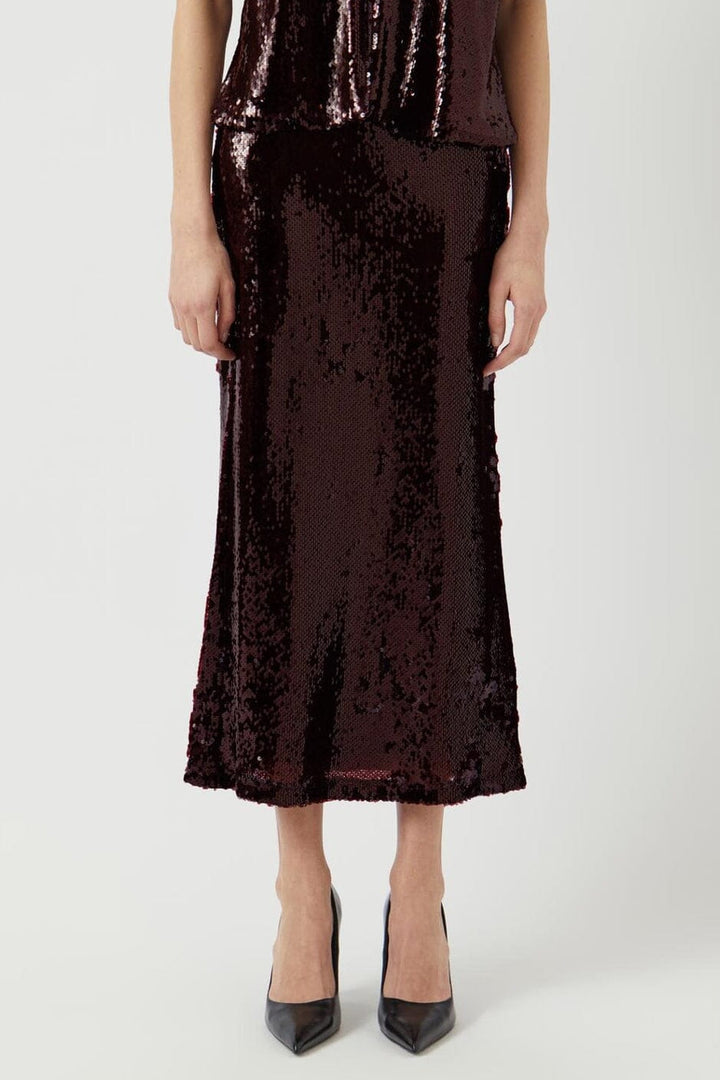 YAS - Yasroyalina Hmw Sequin Ankle Skirt -Show - 4845878 Port Royale W Sequins