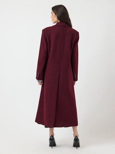 Y.A.S - Yasroyla Ls Wool Blend Long Coat - 4851462 Port Royale Frakker 