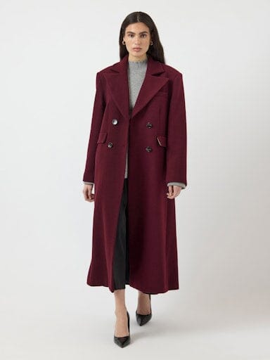 Y.A.S - Yasroyla Ls Wool Blend Long Coat - 4851462 Port Royale Frakker 